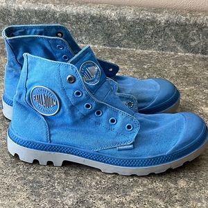 Electric Blue Palladium Shoes Men’s US size 7.5 Women’s US size 9
